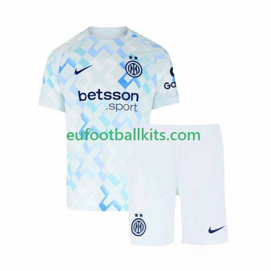 Inter Milan Away Football Shirts 2025-2026 Kids LS