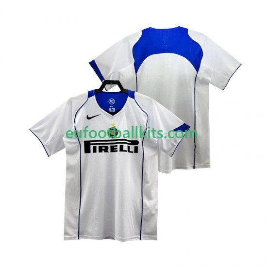 Inter Milan Retro Away Football Shirts 2004 2005 Men LS