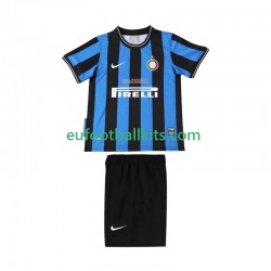 Inter Milan Retro Home Football Shirts 2009 2010 Kids LS