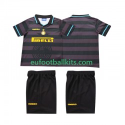 Inter Milan Retro Third Football Shirts 1997 1998 Kids LS
