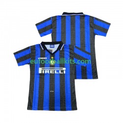 Inter Milan Retro Home Football Shirts 1997 1998 Men LS