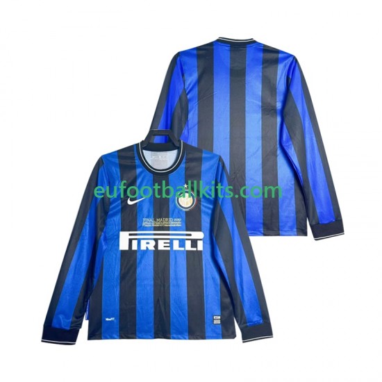 Inter Milan Retro Home Football Shirts 2009 2010 Men SS