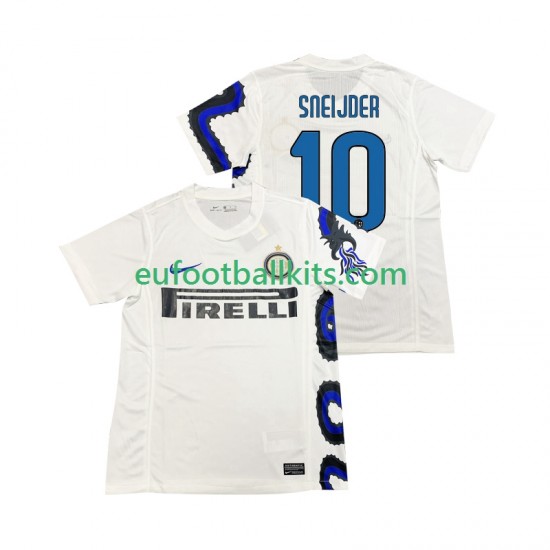 Inter Milan SNEIJDER 10 Retro Away Football Shirts 2010 2011 Men LS