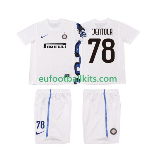 Inter Milan VENTOLA 78 Retro Away Football Shirts 2010 2011 Kids LS