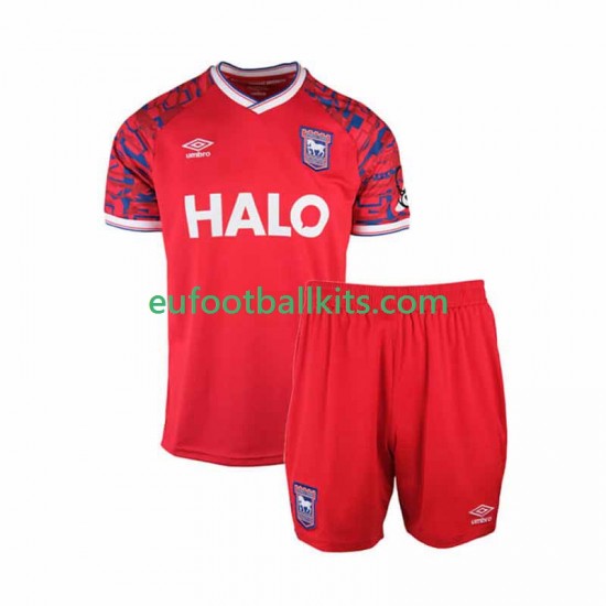 Ipswich Town Away Football Shirts 2025-2026 Kids LS