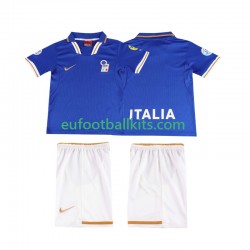 Italy Retro Home Football Shirts 1996 Kids LS