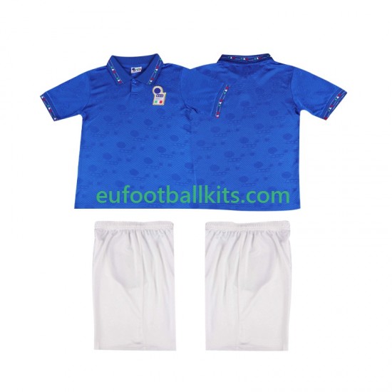 Italy Retro Home Football Shirts 1994 Kids LS
