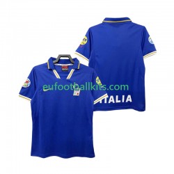 Italy Retro Home Football Shirts 1996 Men LS