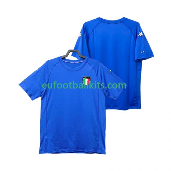Italy Retro Home Football Shirts 2000 Men LS