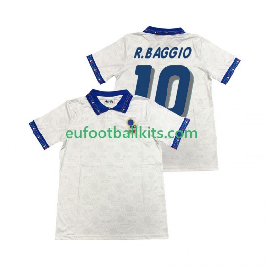 Italy Roberto Baggio 10 Retro Away Football Shirts 1994 Men LS