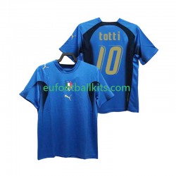 Italy Totti 20 Retro Home Football Shirts 2006 Men LS