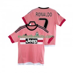 Juventus Cristiano Ronaldo 7 Retro Away Football Shirts 2016 2017 Men LS