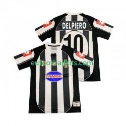 Juventus DEL PIERO 10 Retro Home Football Shirts 2002 2003 Men LS