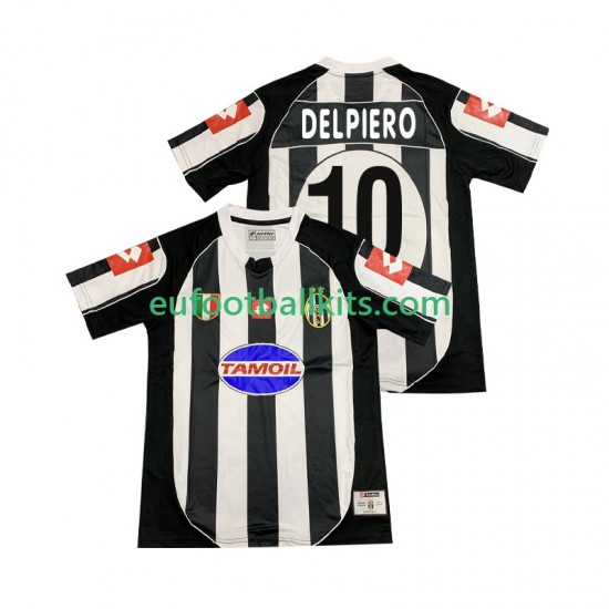 Juventus DEL PIERO 10 Retro Home Football Shirts 2002 2003 Men LS