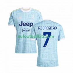 Juventus Francisco Conceicao 7 Away Football Shirts 2025-2026 Men LS