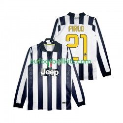 Juventus Pirlo 21 Retro Home Football Shirts 2014 2015 Men SS