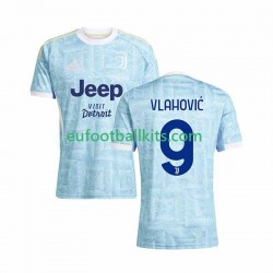 Juventus Vlahovic 9 Away Football Shirts 2025-2026 Men LS