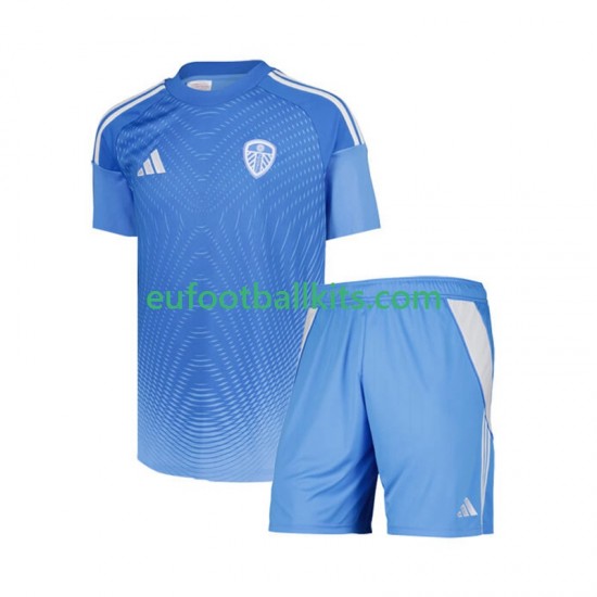 Leeds United Goalkeeper Home Football Shirts 2025-2026 Kids LS