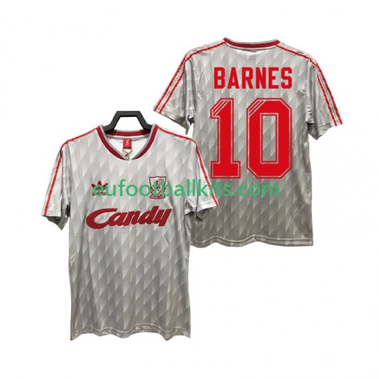 Liverpool BARNES 10 Retro Away Football Shirts 1989 1991 Men LS