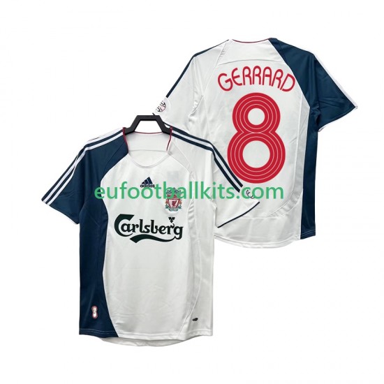 Liverpool GERRARD 8 Retro Away Football Shirts 2006 2008 Men LS