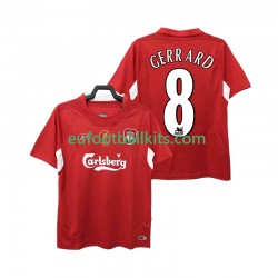 Liverpool GERRARD 8 Retro Home Football Shirts 2004 2005 Men LS