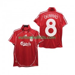 Liverpool GERRARD 8 Retro Home Football Shirts 2006 2008 Men LS
