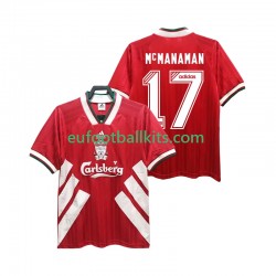 Liverpool MCMANAMAN 17 Retro Home Football Shirts 1993 1995 Men LS