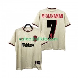Liverpool MCMANAMAN 7 Retro Away Football Shirts 1996 1997 Men LS