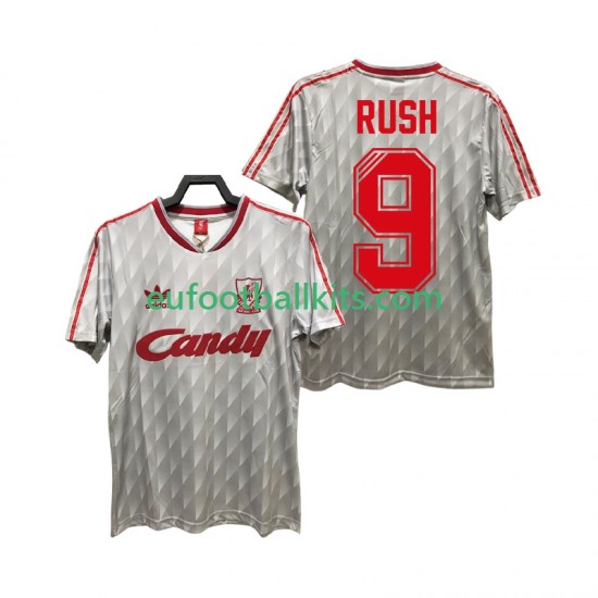 Liverpool Rush 9 Retro Away Football Shirts 1989 1991 Men LS