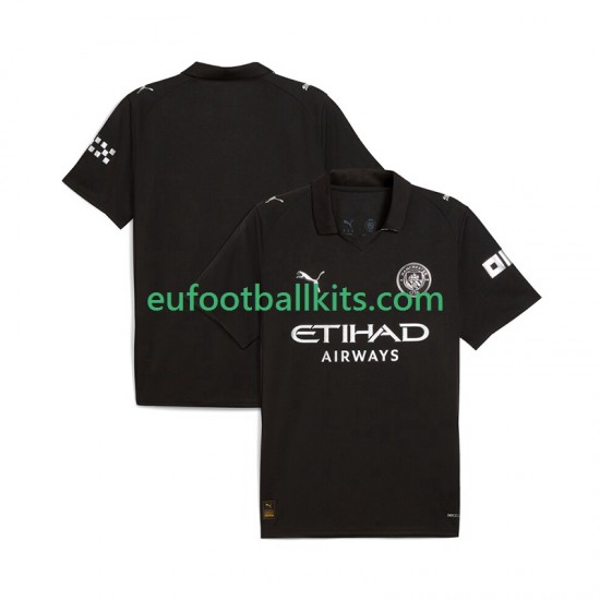Manchester City Away Football Shirts 2025-2026 Men LS