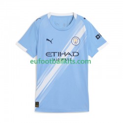 Manchester City Home Football Shirts 2025-2026 Woman LS