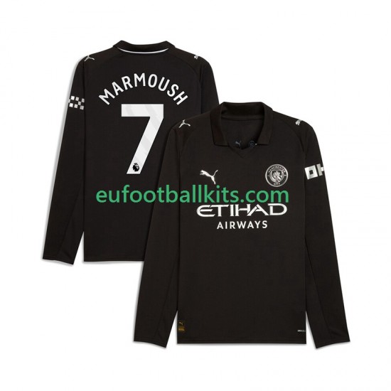 Manchester City Omar Marmoush 7 Away Football Shirts 2025-2026 Men SS
