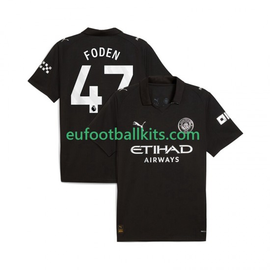 Manchester City Phil Foden 47 Away Football Shirts 2025-2026 Men LS