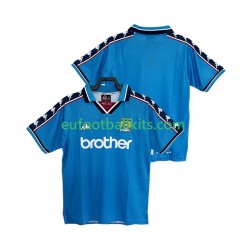 Manchester City Retro Home Football Shirts 1997 1998 Men LS