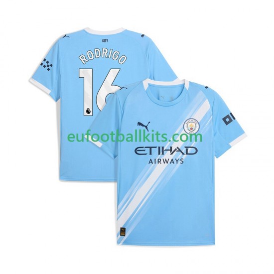 Manchester City Rodrigo Hernandez 16 Home Football Shirts 2025-2026 Men LS