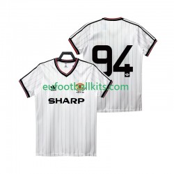 Manchester United 94 Retro Away Football Shirts 1983 1984 Men LS