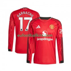 Manchester United Alejandro Garnacho 17 Home Football Shirts 2025-2026 Men SS