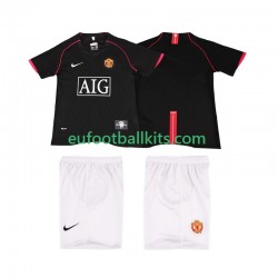 Manchester United Away Football Shirts Retro 2007 2008 Kids LS