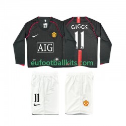 Manchester United GIGGS 11 Away Football Shirts Retro 2007 2008 Kids SS