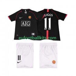 Manchester United GIGGS 11 Away Football Shirts Retro 2007 2008 Kids LS