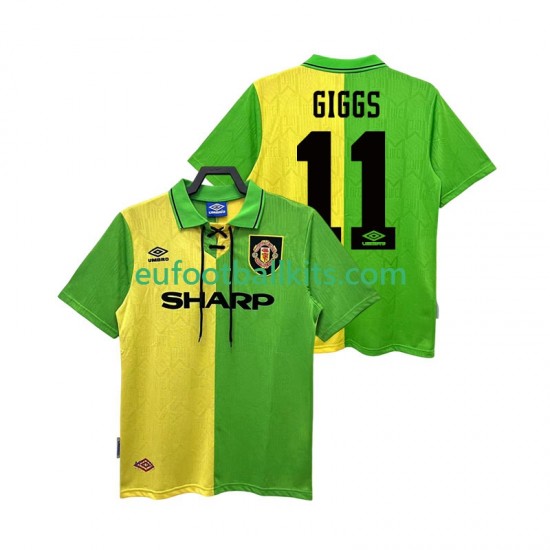 Manchester United GIGGS 11 Retro Away Football Shirts 1992 1994 Men LS