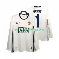 Manchester United GIGGS 11 Retro Away Football Shirts Premier League 2008 2009 Men SS