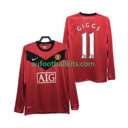 Manchester United GIGGS 11 Retro Home Football Shirts 2009 2010 Men SS