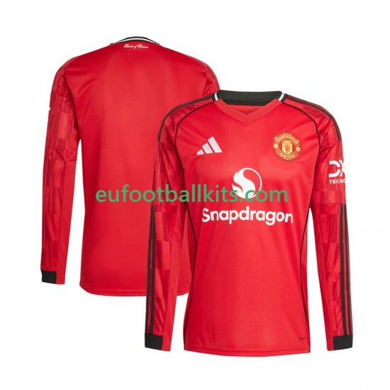 Manchester United Home Football Shirts 2025-2026 Men SS
