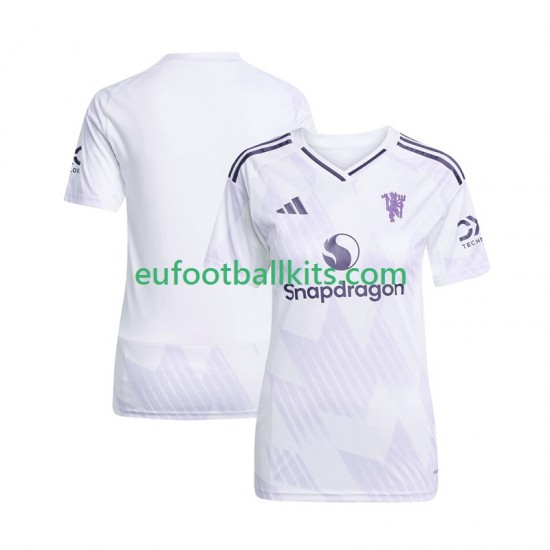 Manchester United Away Football Shirts 2025-2026 Woman LS