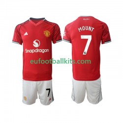Manchester United Mason Mount 7 Home Football Shirts 2025-2026 Kids LS