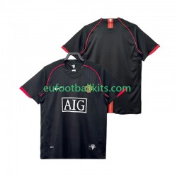 Manchester United Retro Away Football Shirts 2007 2008 Men LS