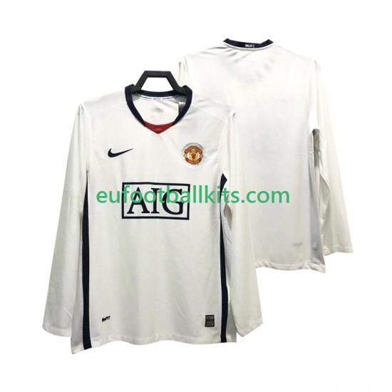 Manchester United Retro Away Football Shirts Premier League 2008 2009 Men SS