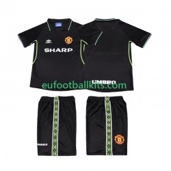 Manchester United Retro Third Football Shirts 1998 1999 Kids LS