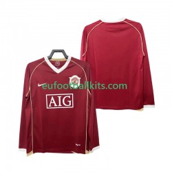 Manchester United Retro Home Football Shirts 2006 2007 Men SS